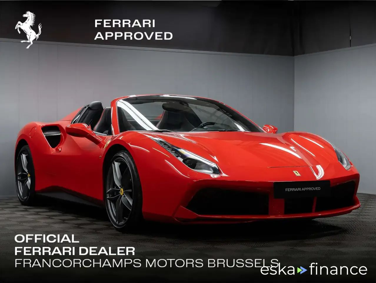 Finansowanie Zamienny Ferrari 488 2017