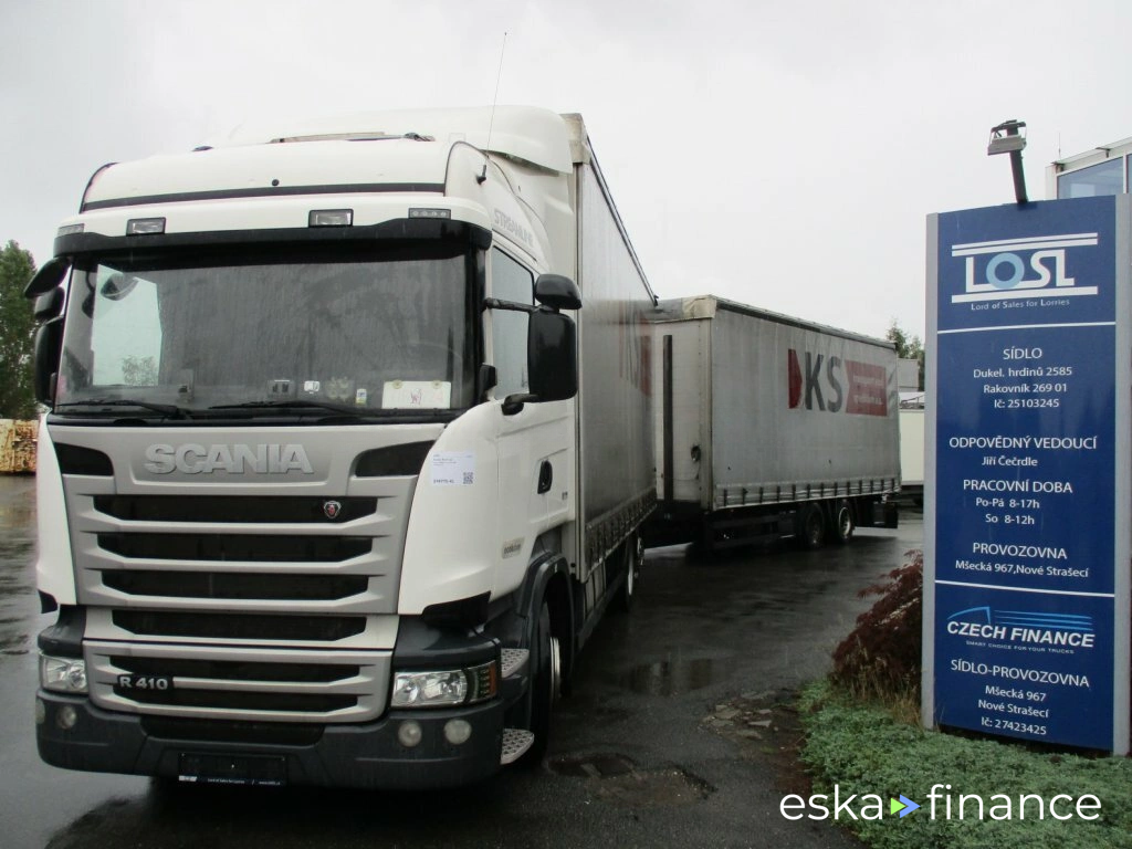 Lízing Špeciálny nákladiak Scania R410 2015