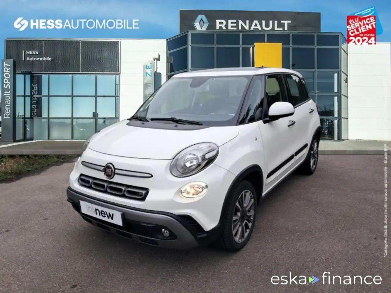 Leasing Le transport des passagers Fiat 500L 2019