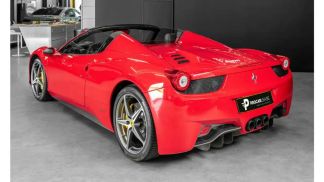 Lízing Kabriolet Ferrari 458 2015
