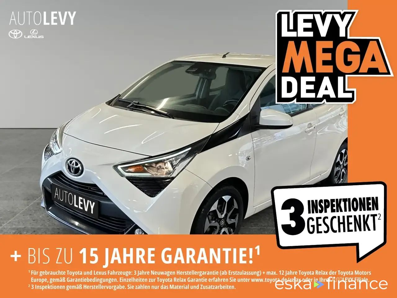 Leasing Hatchback Toyota Aygo (X) 2021