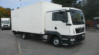 Leasing Closed truck MAN TGL 8.190 2018