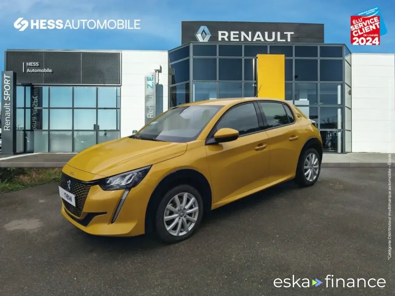 Lízing Sedan Peugeot E-208 2020