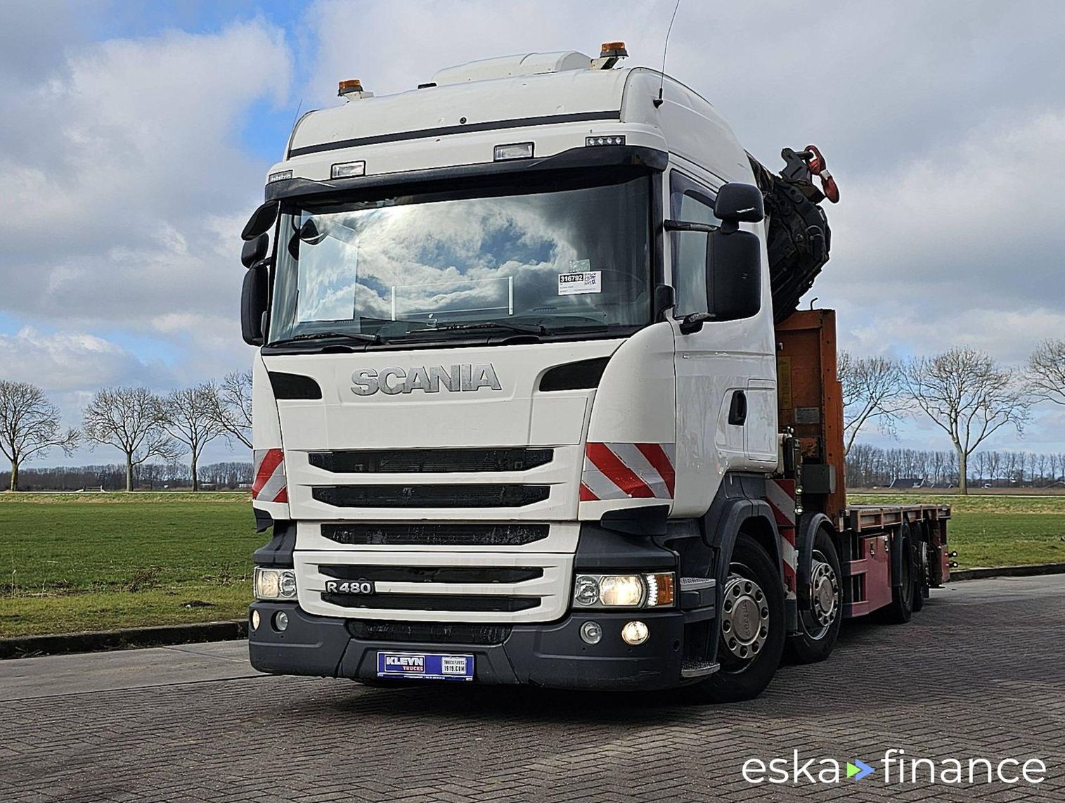 Leasing Open body truck Scania R480 2014