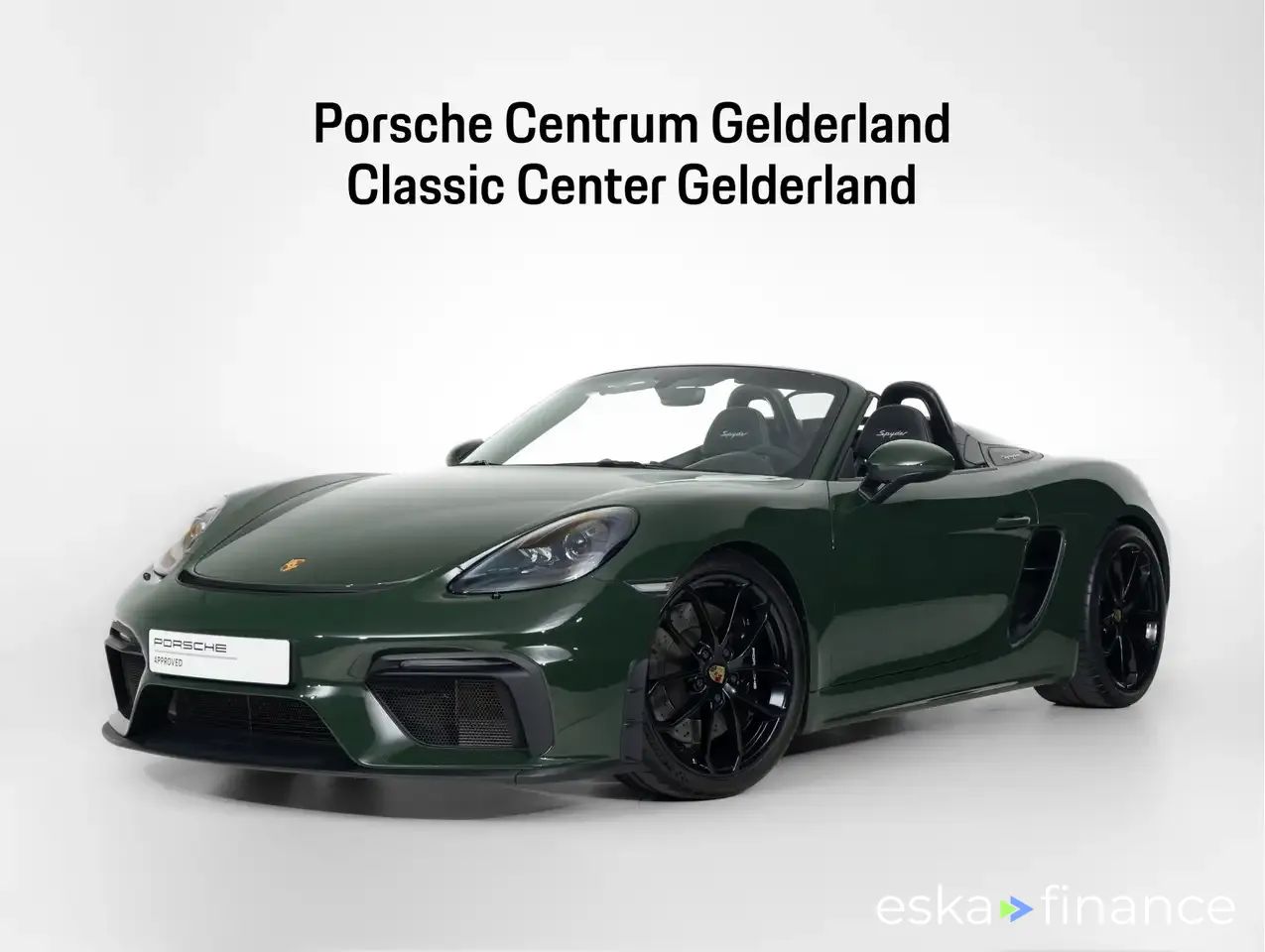 Leasing Convertible Porsche 718 SPYDER 2021