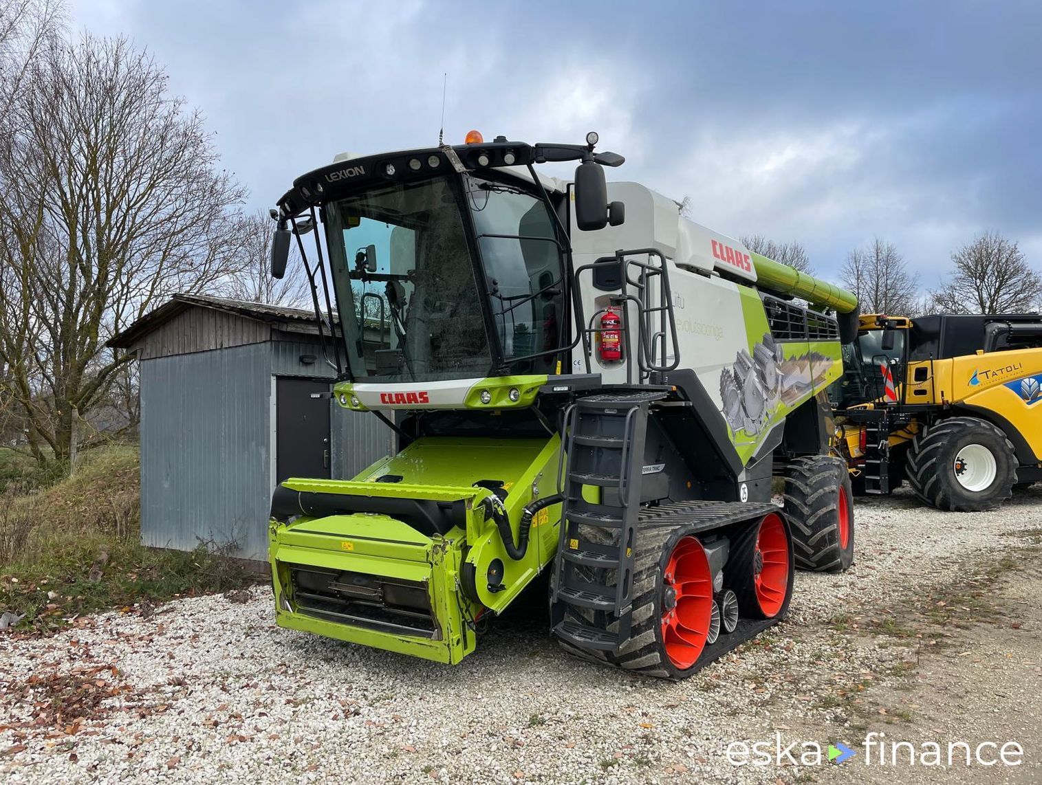 Leasing Combine grain harvester Claas Lexion 6800TT 2019