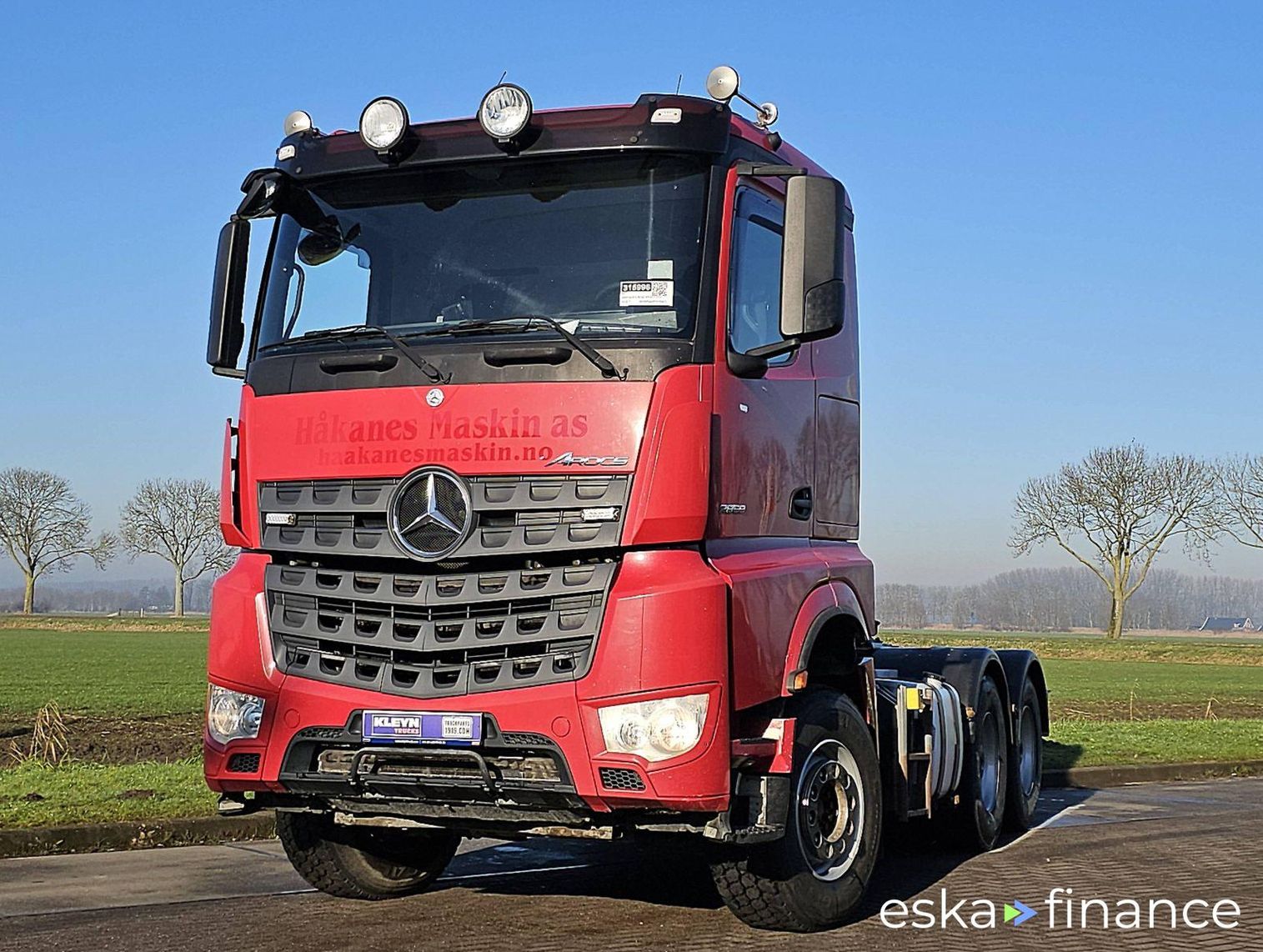 Lízing Traktor Mercedes-Benz AROCS 2658 2018