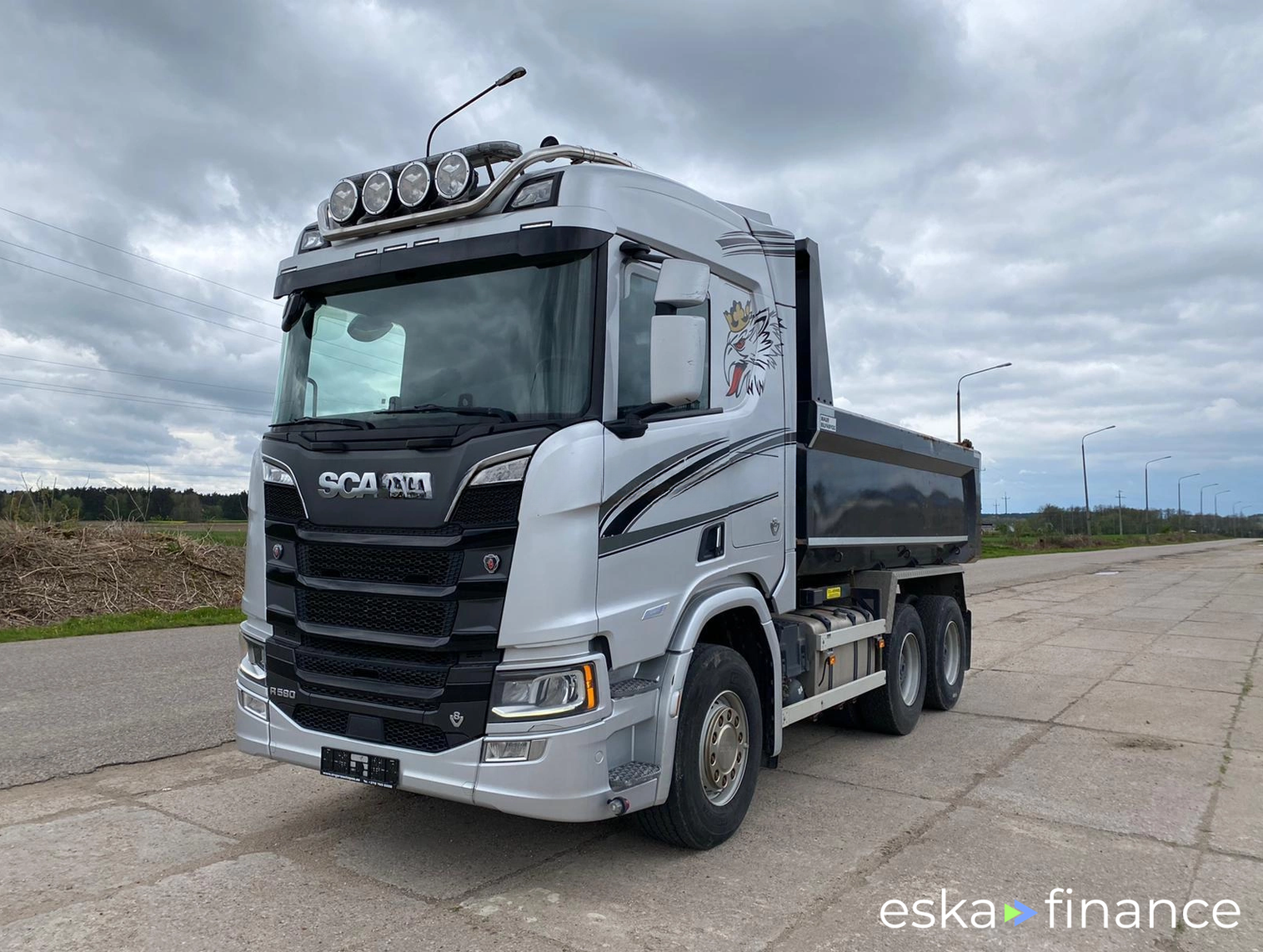 Lízing Špeciálne nákladné vozidlo Scania R580 2018