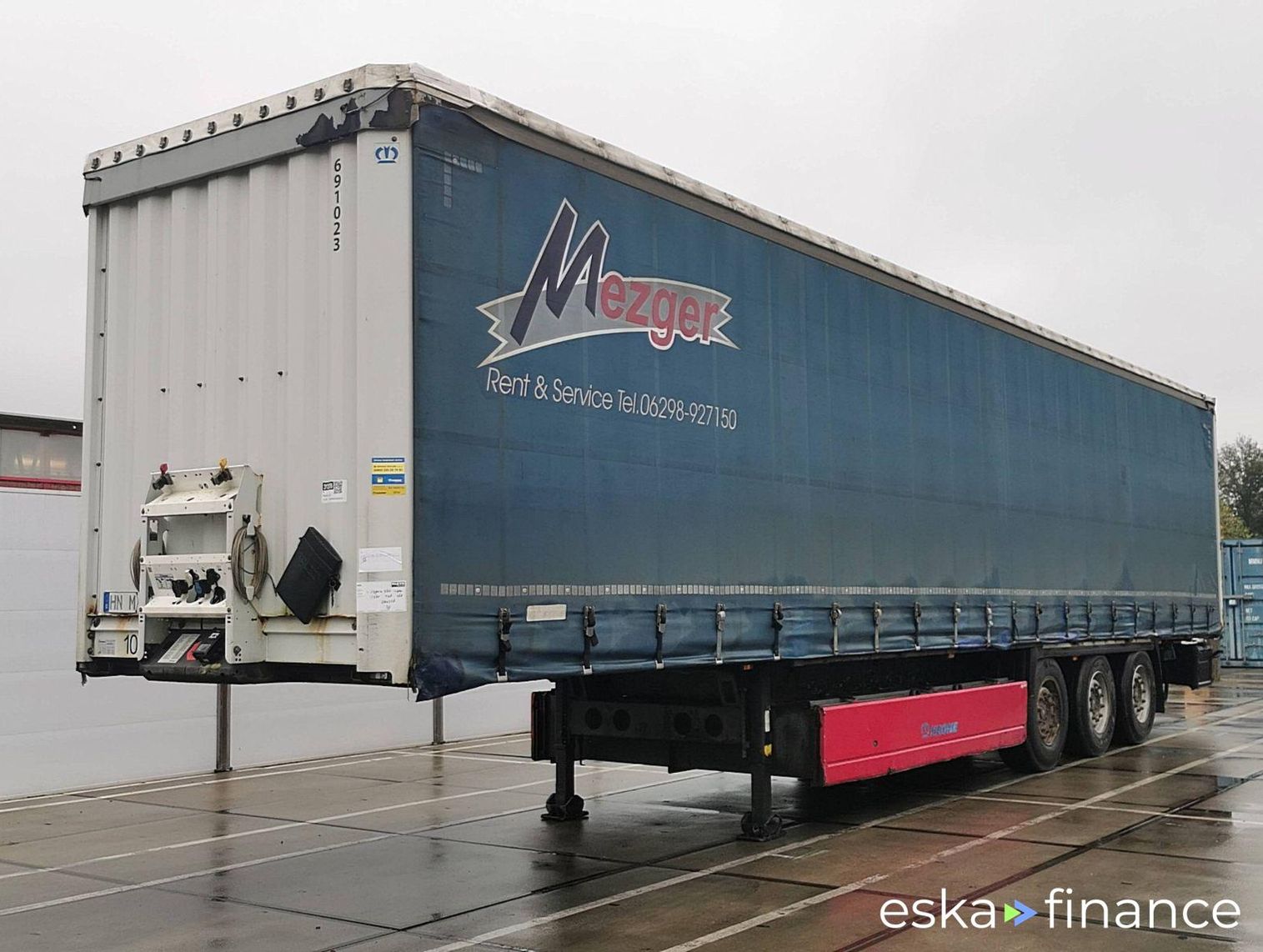 Leasing Semi-trailer Krone SD JOLODA 2014