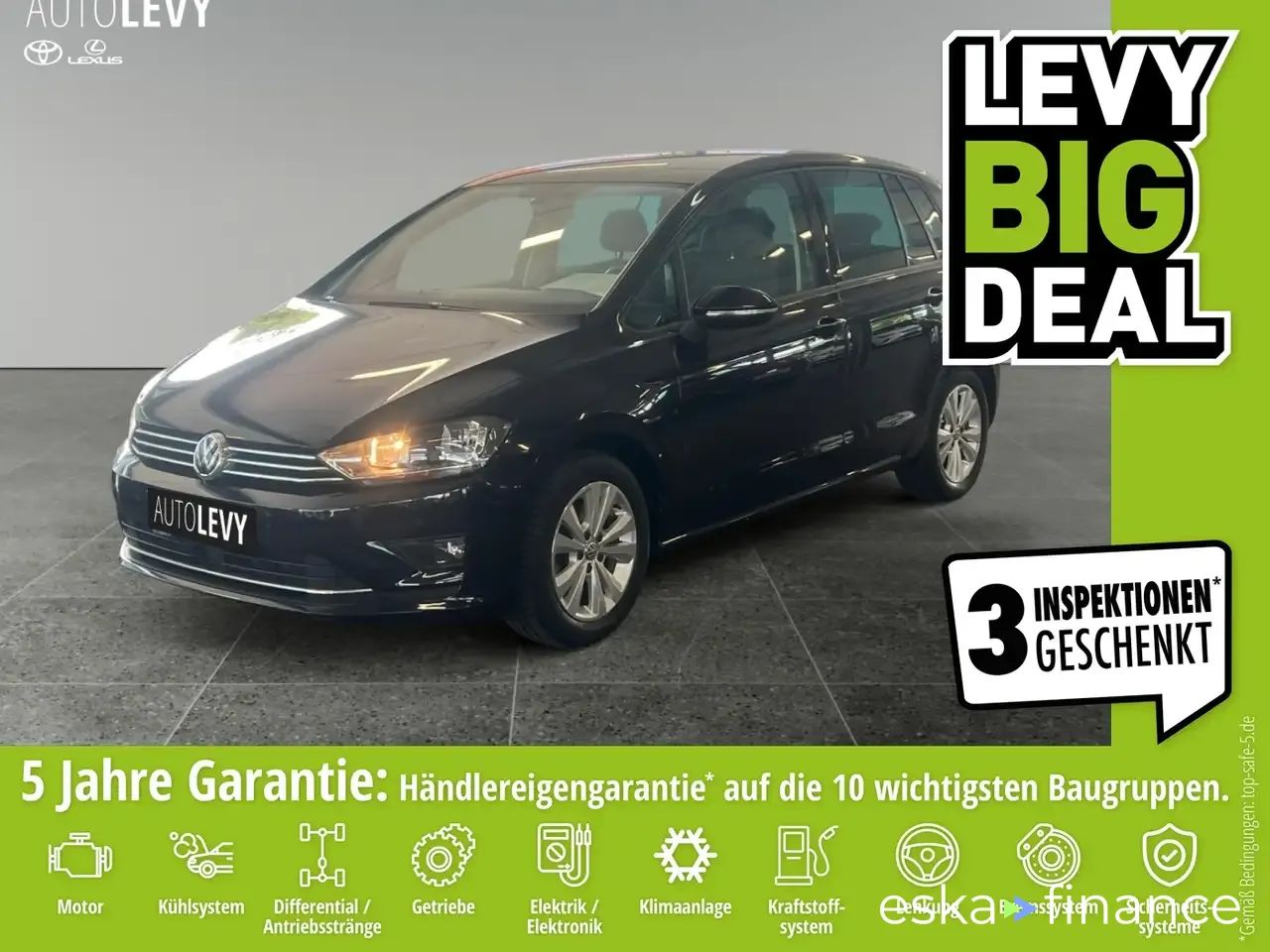 Lízing Hatchback Volkswagen Golf Sportsvan 2016