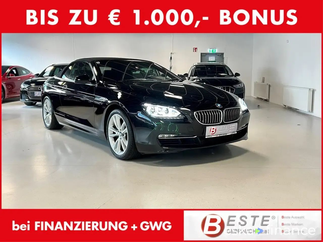 Lízing Kabriolet BMW 640 2013