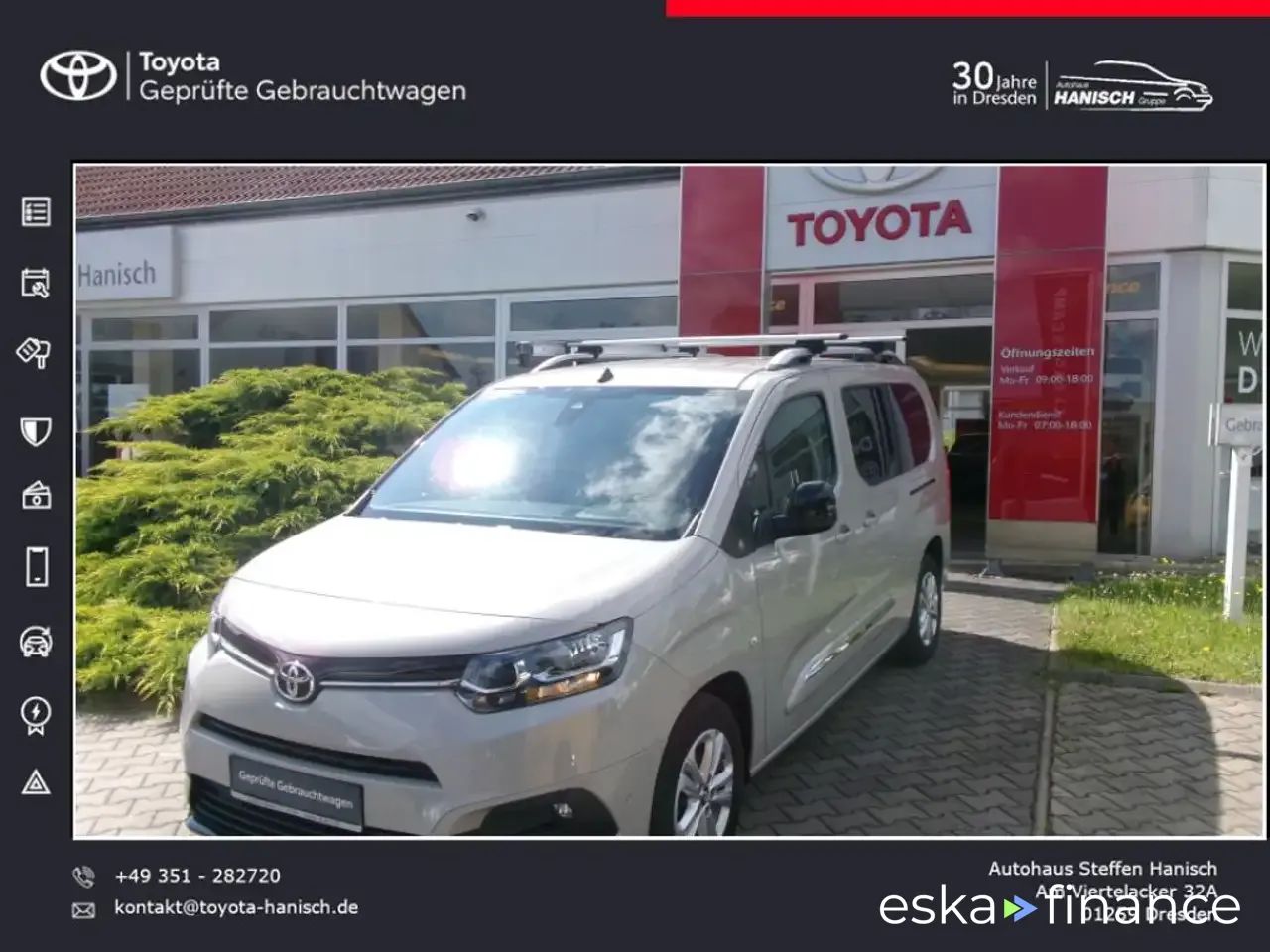 Finansowanie Hatchback Toyota Proace 2021