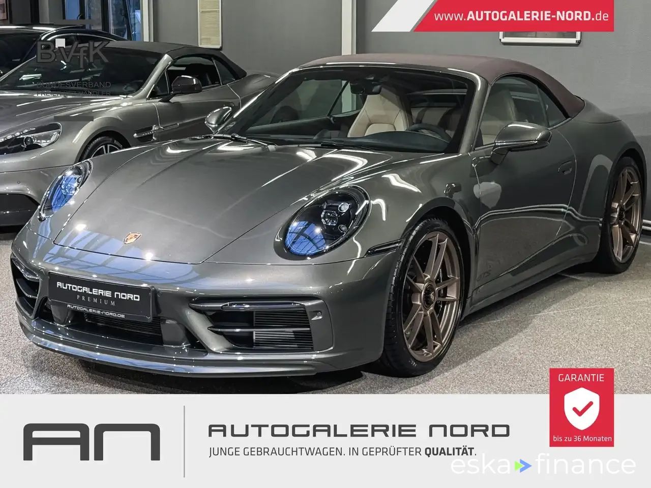 Finansowanie Zamienny Porsche 992 2024