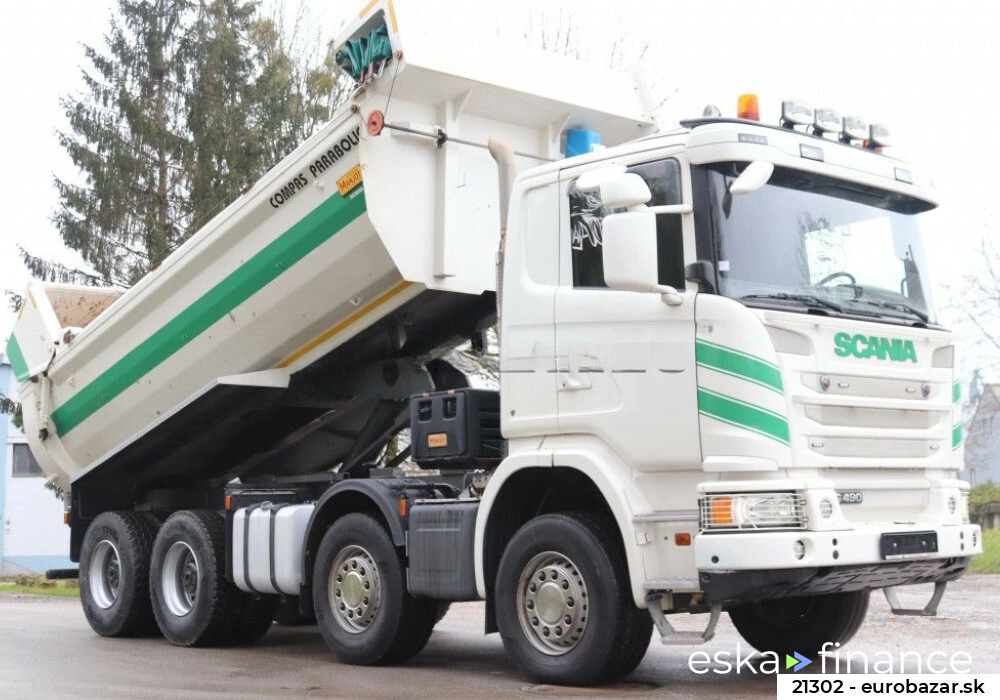 Lízing Nákladné auto s otvorenou karosériou Scania G490 2017