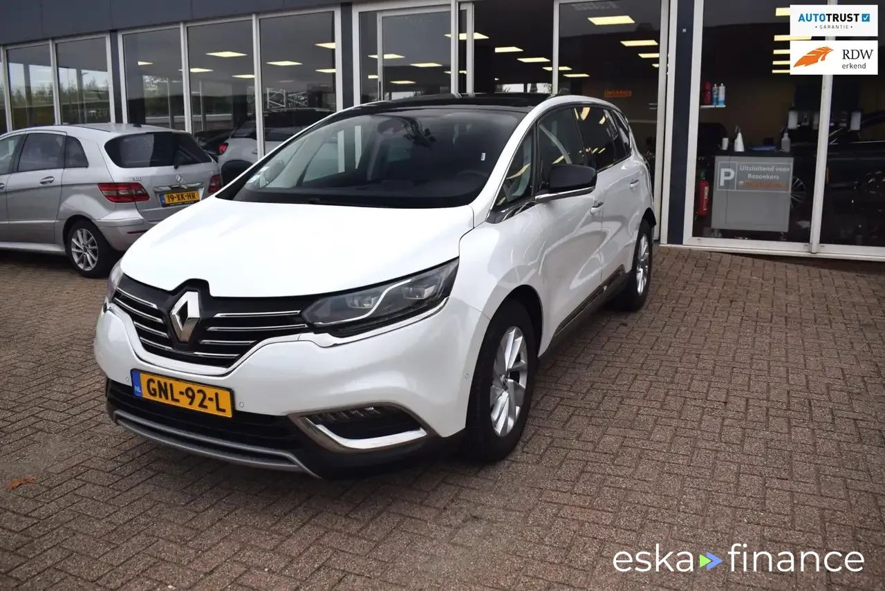 Leasing Passenger transport Renault Espace 2016