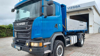 Finansowanie Ciężarówka z otwartym nadwoziem Scania G450 2015