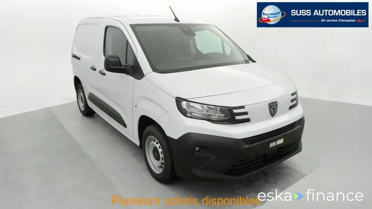 Leasing Fourgon Peugeot Partner 2025