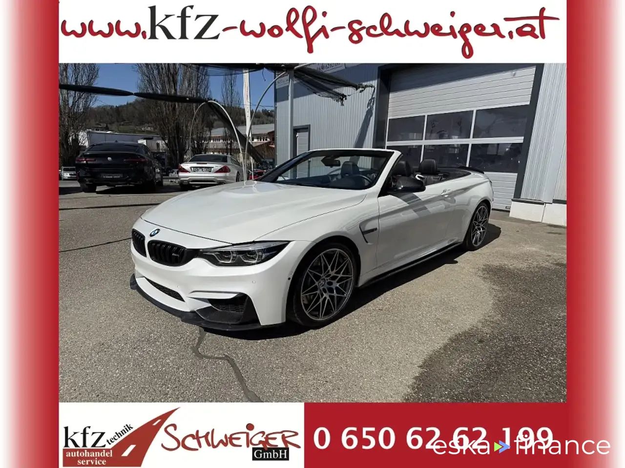 Leasing Convertible BMW M4 2019