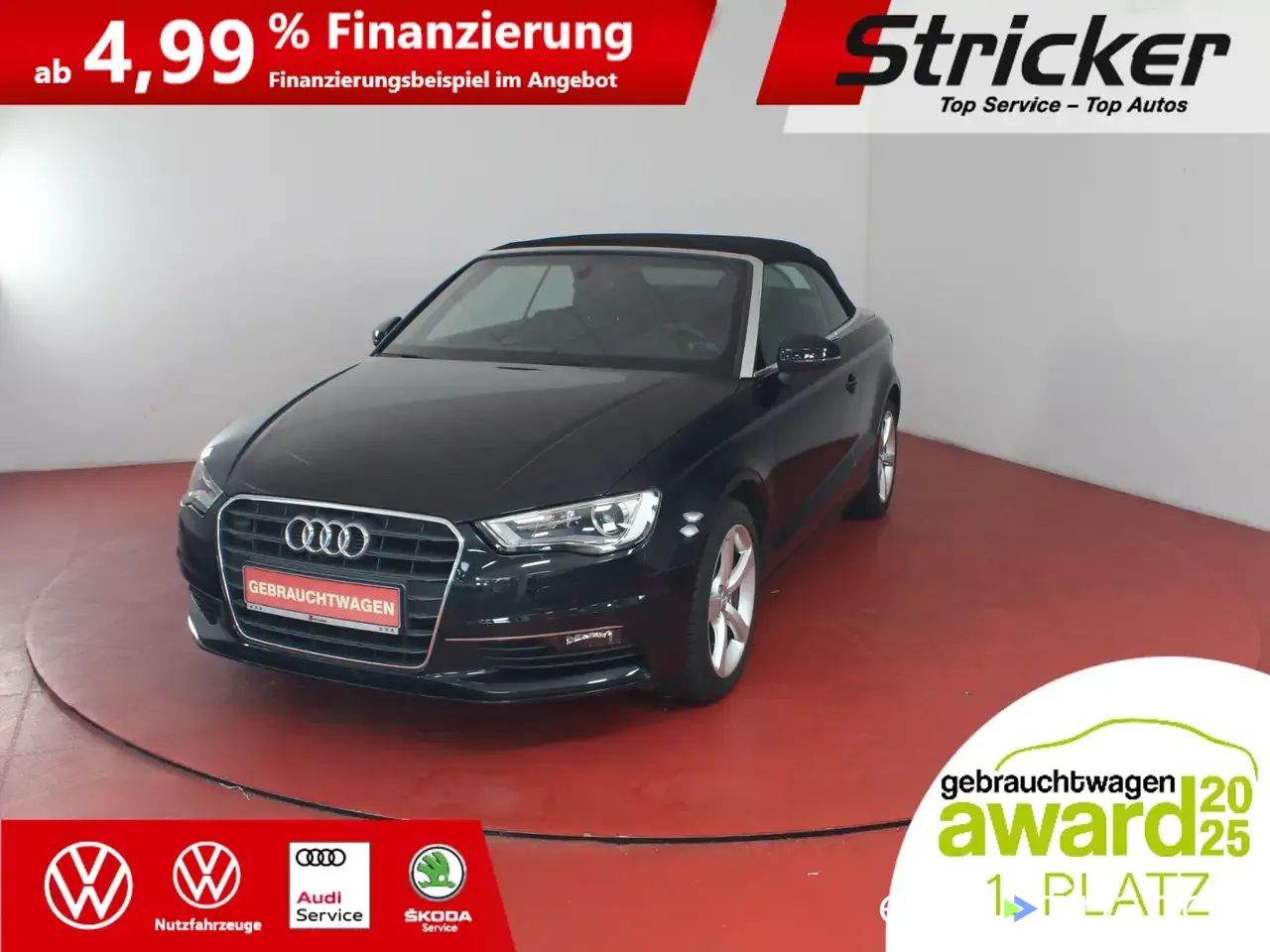 Financování Konvertibilní Audi A3 2015