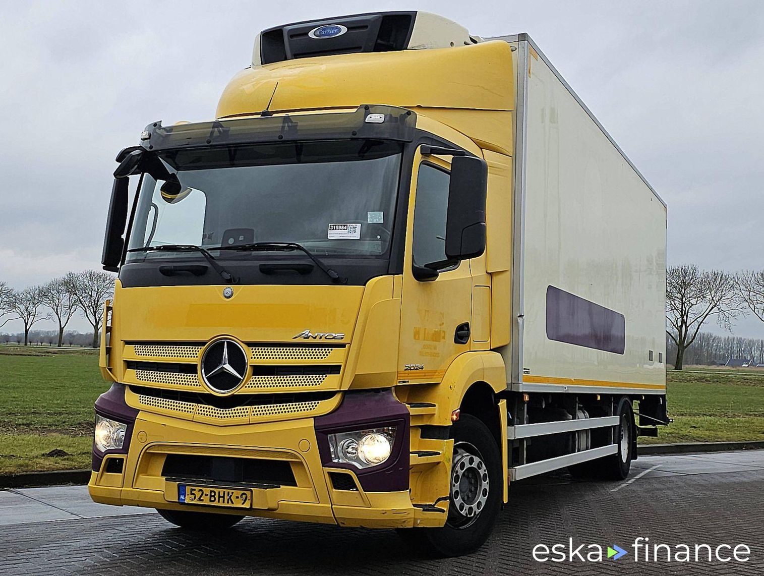 Leasing Special truck Mercedes-Benz ANTOS 1824 2016