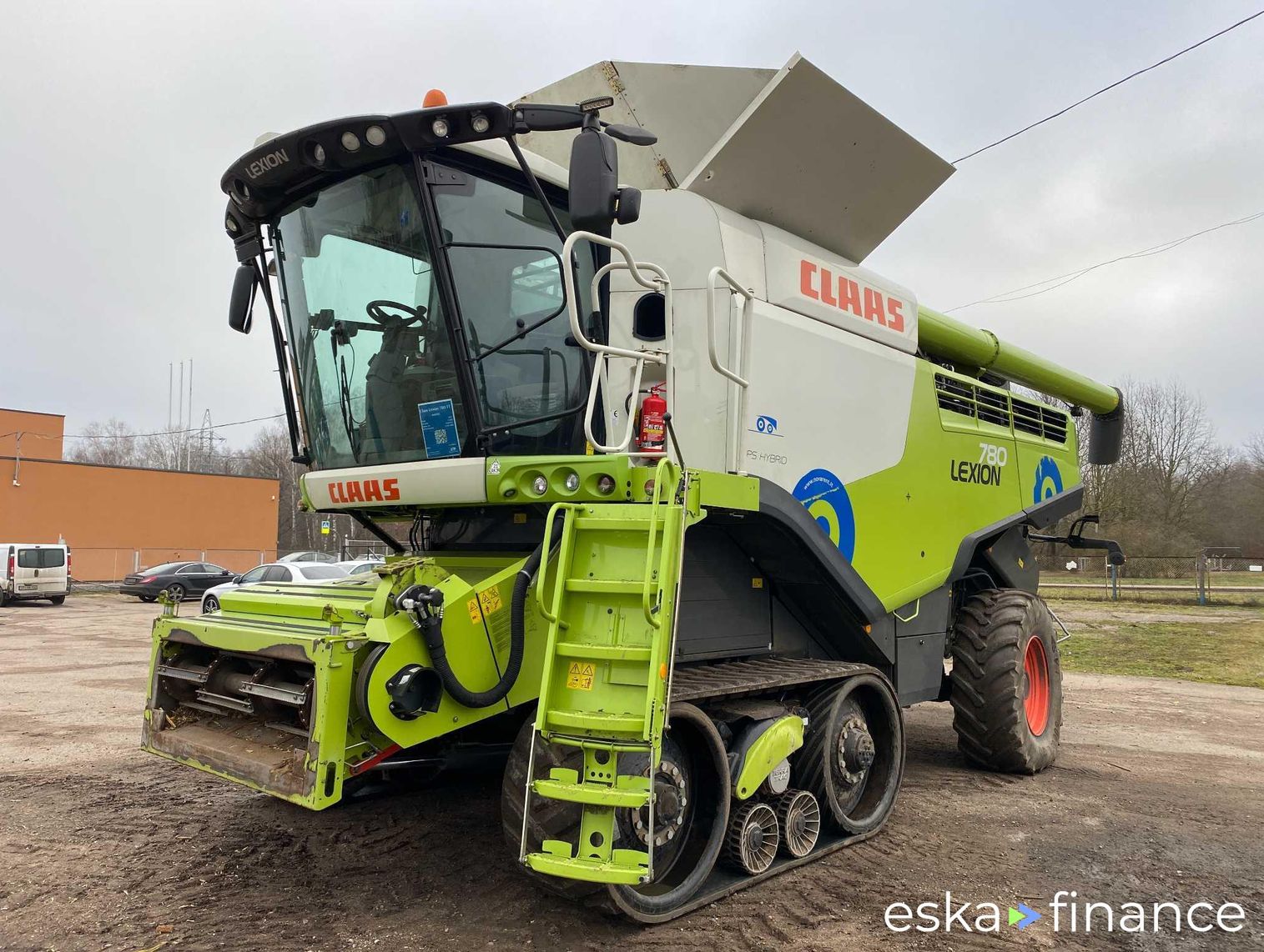 Leasing Combine grain harvester Claas Lexion 780TT 2015