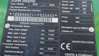 Finansowanie Kombajn silosowy John Deere 8400i 2020