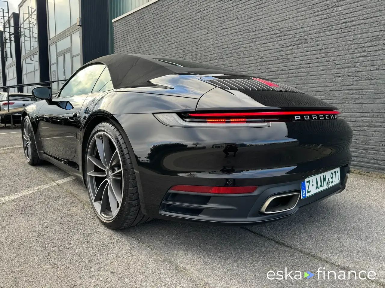 Finansowanie Zamienny Porsche 992 2021