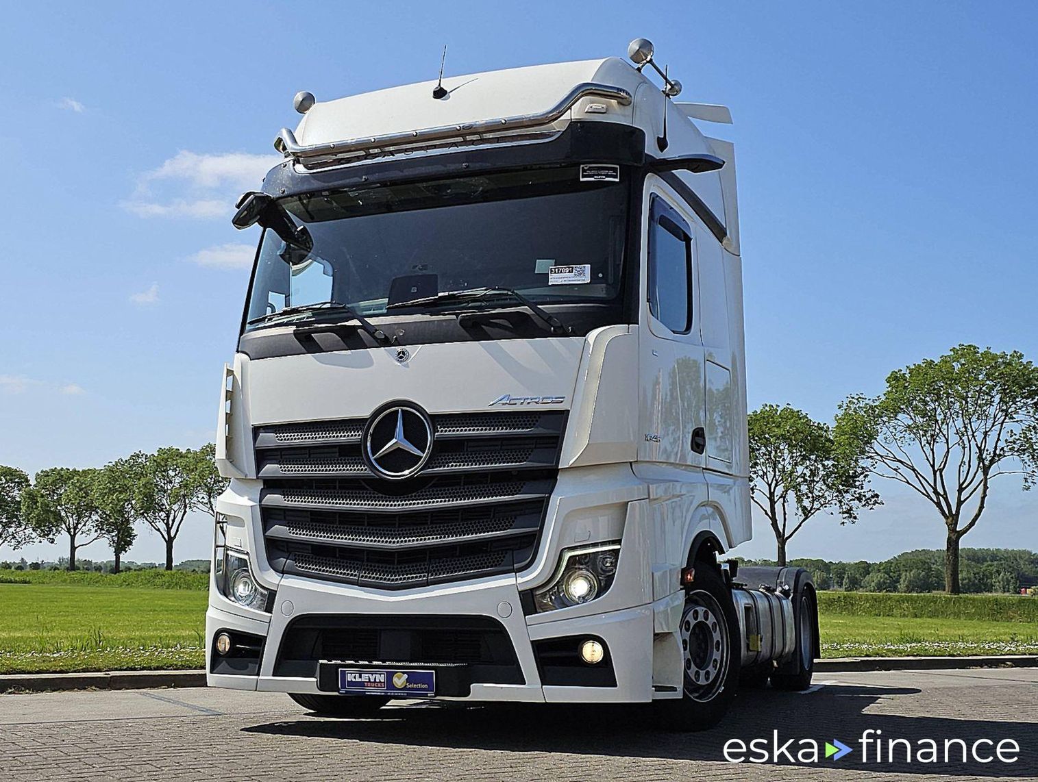 Finansowanie Ciągnik siodłowy Mercedes-Benz ACTROS 1845 LS 2021
