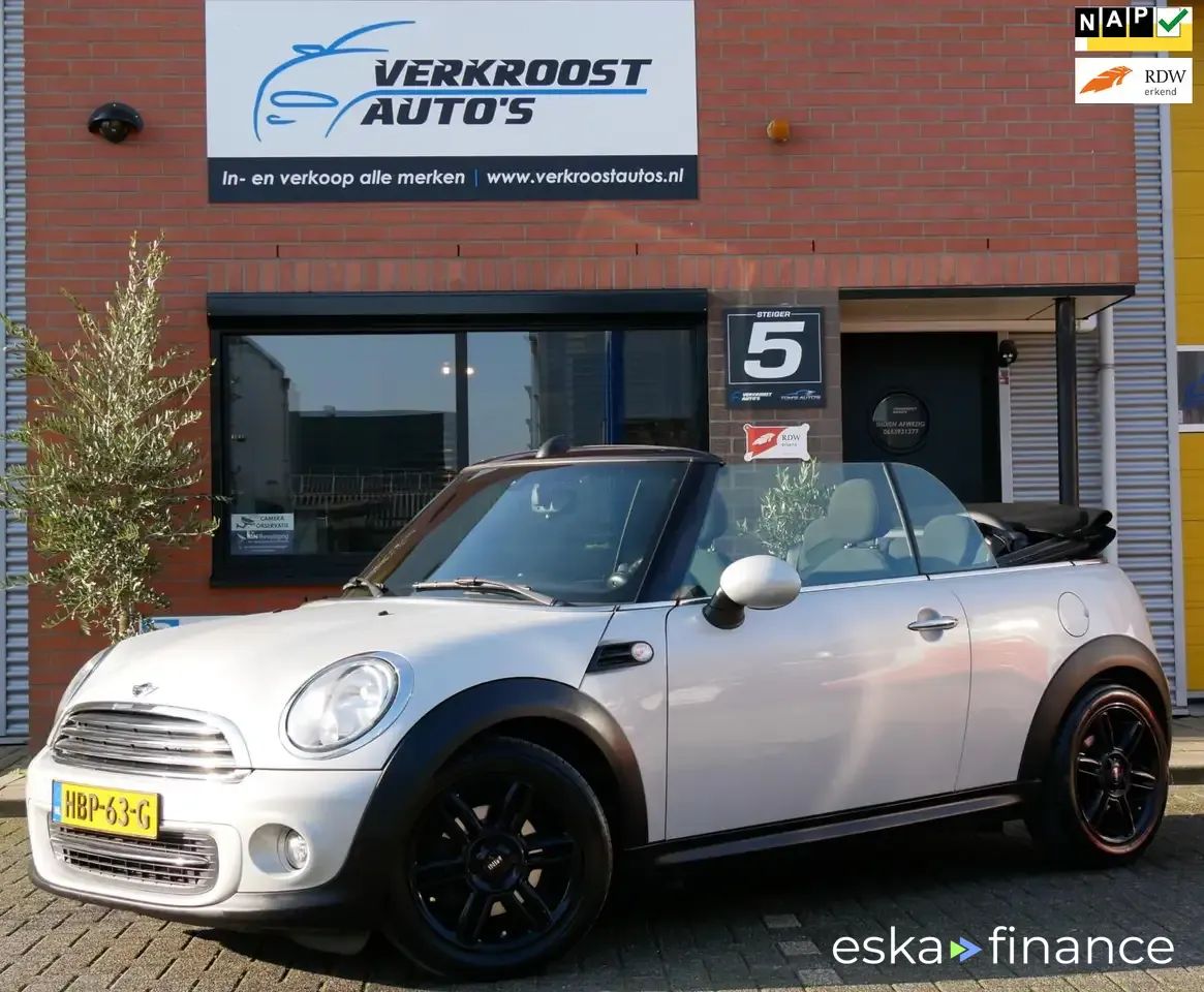 Financování Konvertibilní MINI Cooper Cabrio 2015