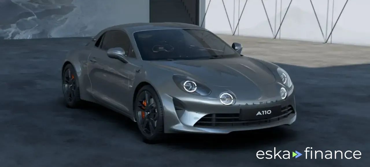 Leasing Coupe Alpine A110 2025