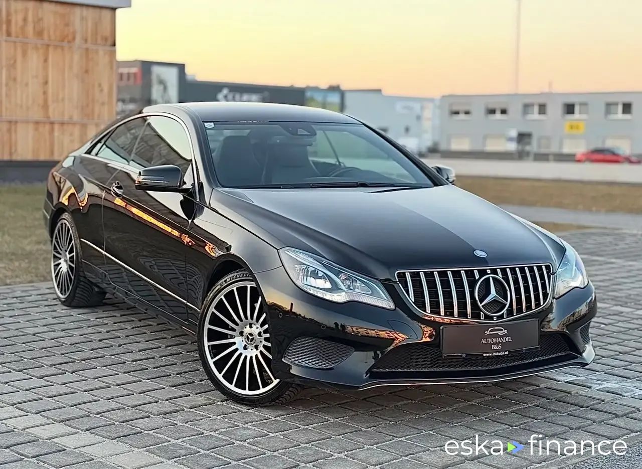 Finansowanie Coupé MERCEDES E 200 2013