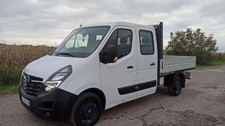 Leasing Open with sideboards Opel Movano 2020