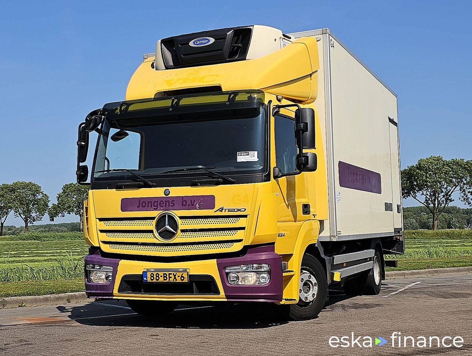Finansowanie Specjalna ciężarówka Mercedes-Benz ATEGO 824 2015
