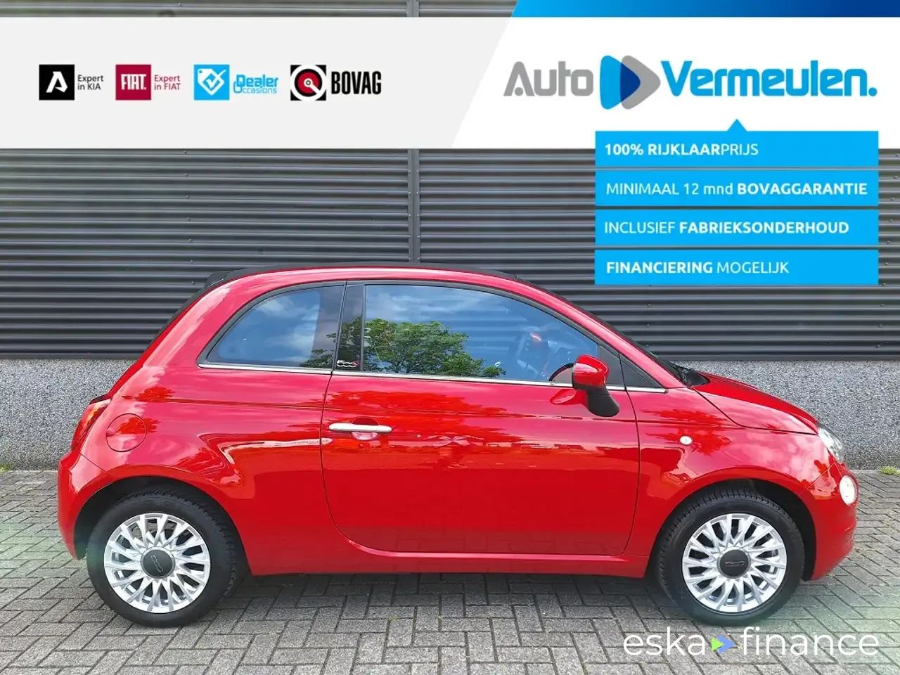 Lízing Kabriolet Fiat 500C 2019