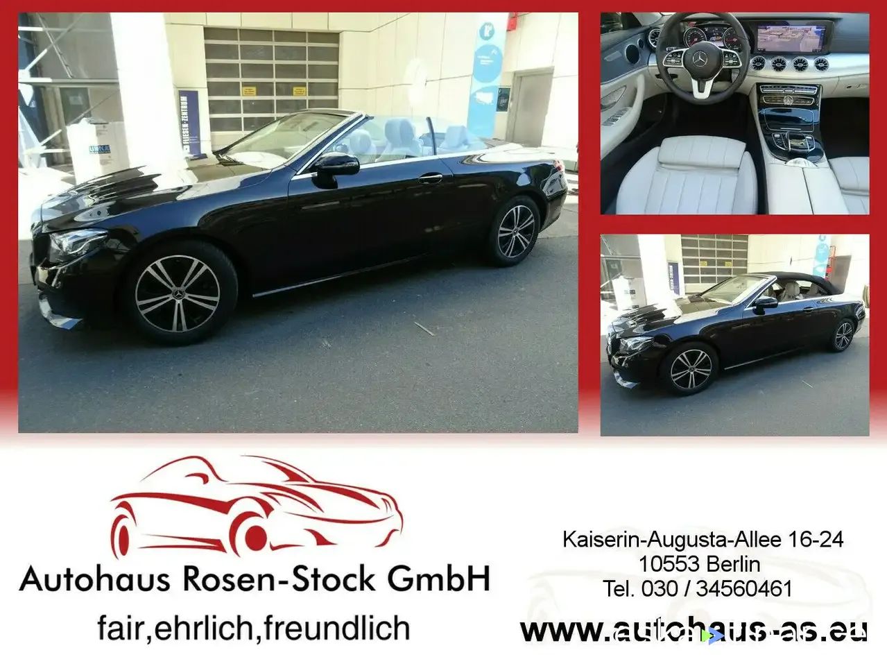 Financování Konvertibilní MERCEDES E 220 2020