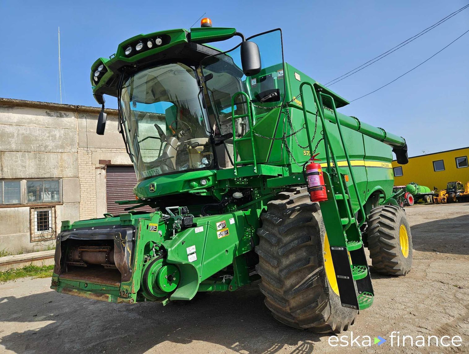Leasing Combine grain harvester John Deere S770 2018