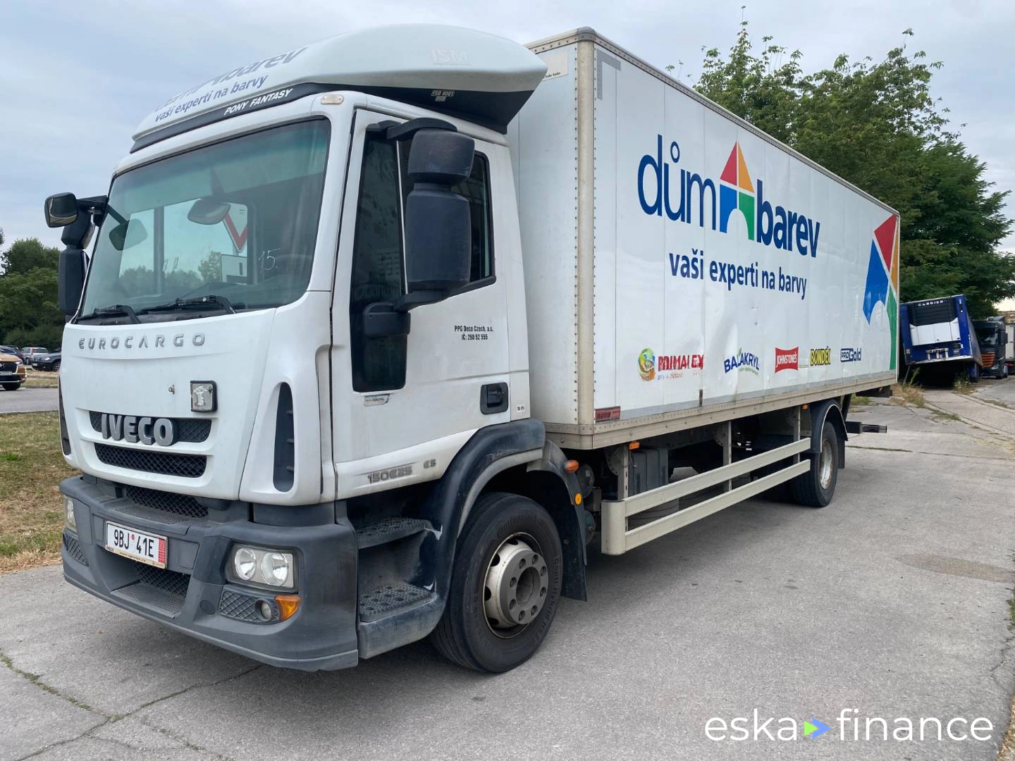 Closed truck Iveco EuroCargo 2014