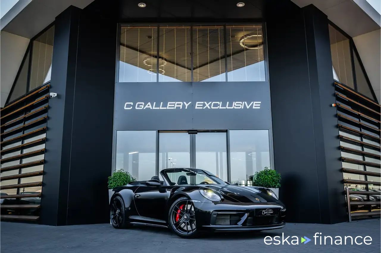 Leasing Convertible Porsche 992 2022