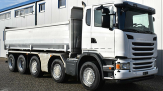 Lízing Nákladné auto s otvorenou karosériou Scania G490 2015