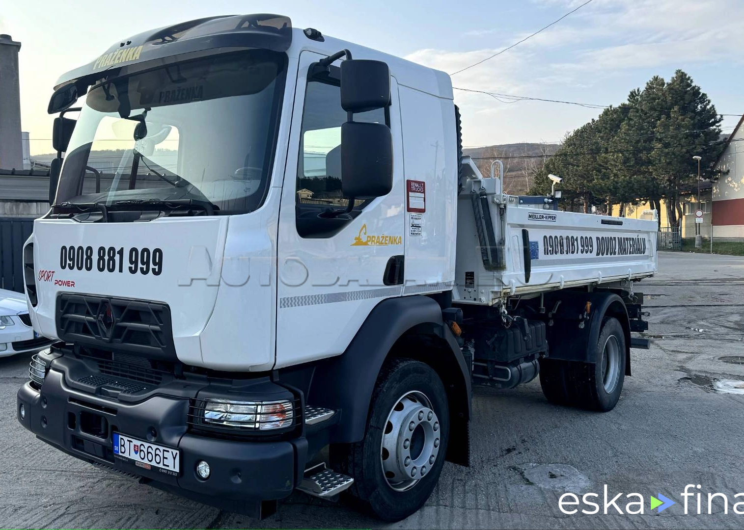 Leasing Camion à carrosserie ouverte Renault D16 2022