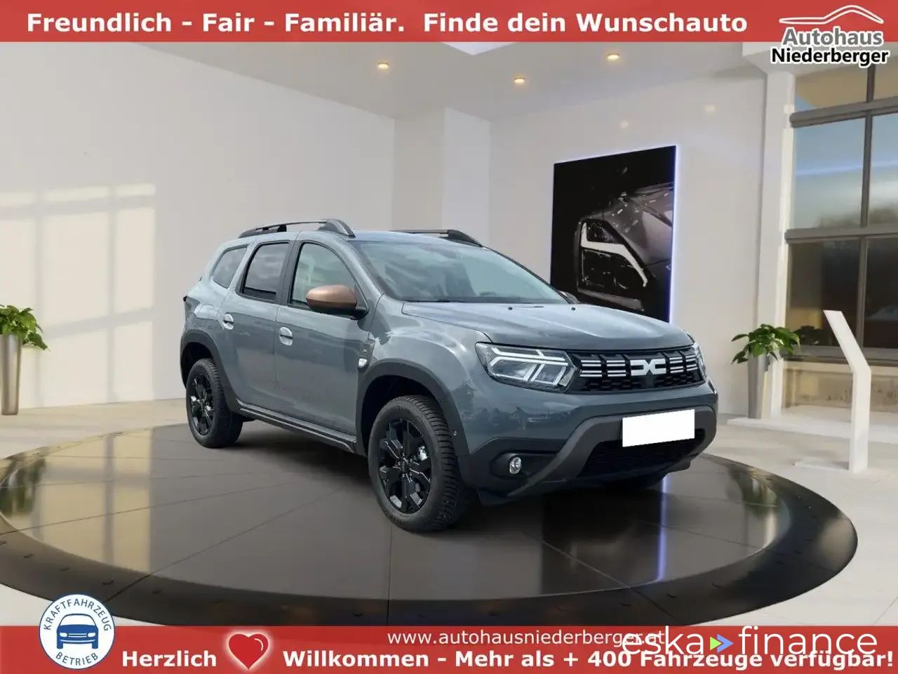 Finansowanie SUV Dacia Duster 2024