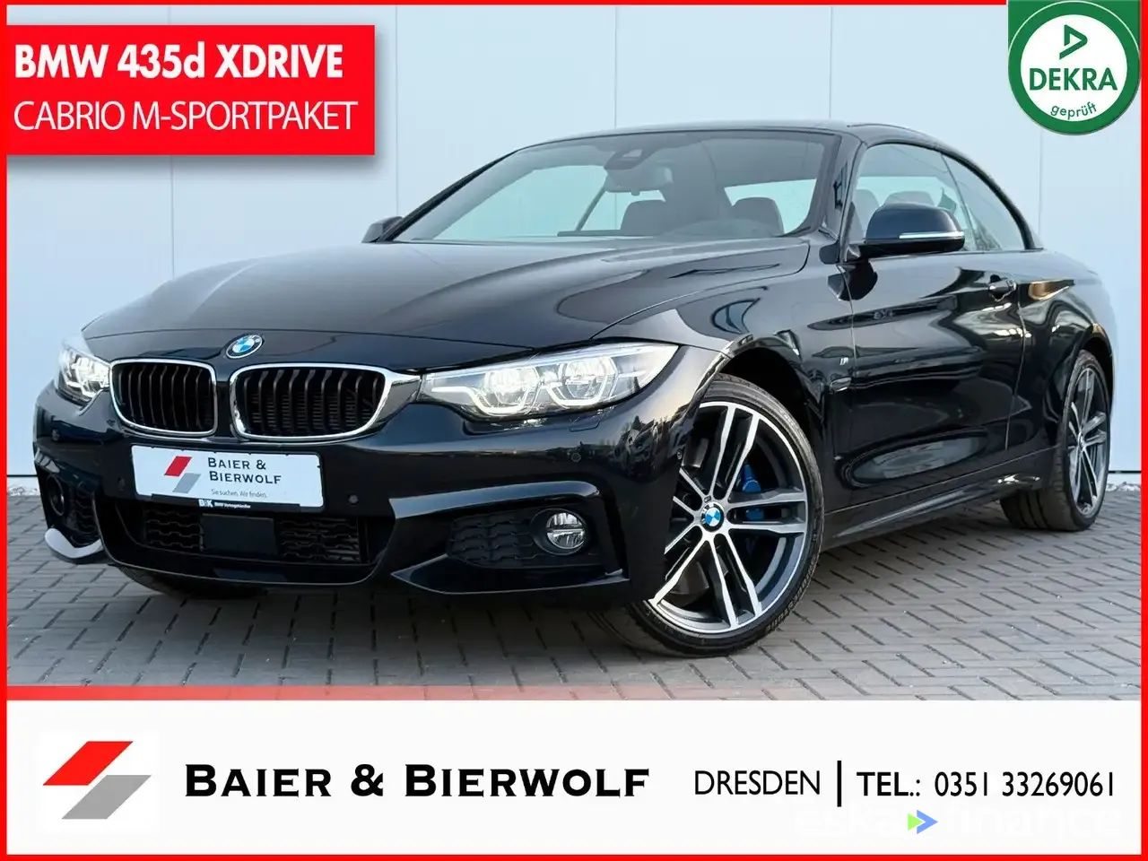 Financování Konvertibilní BMW 435 2018