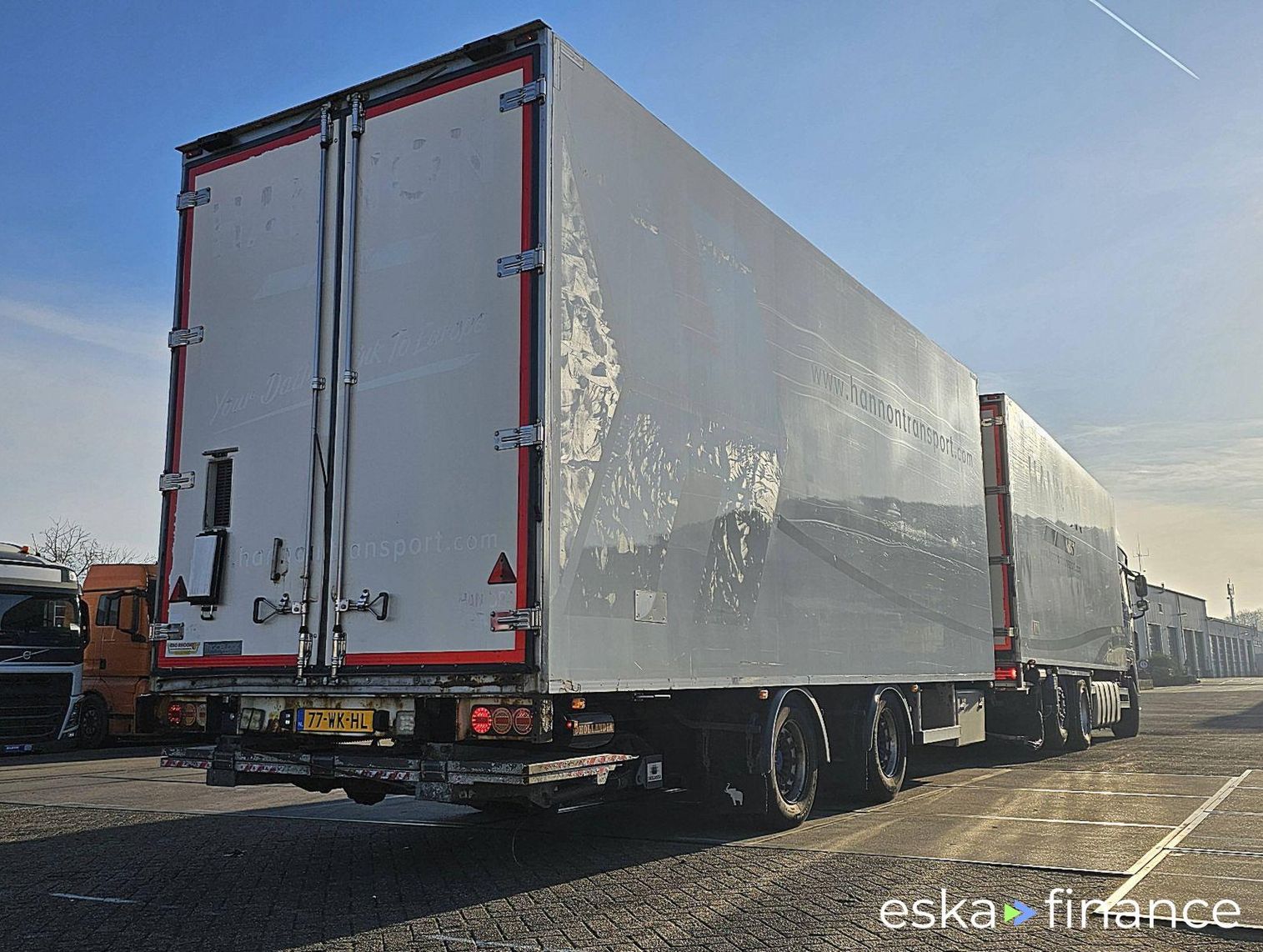 Leasing Semi-trailer Draco MZS218 2013