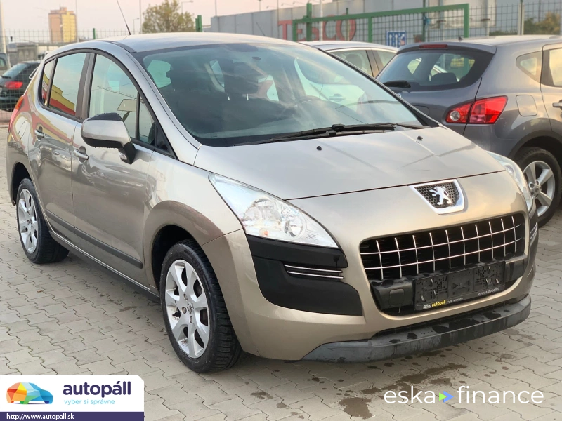 Finansowanie Transport pasażerów Peugeot 3008 2010