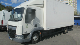 Closed truck DAF LF 180 2017