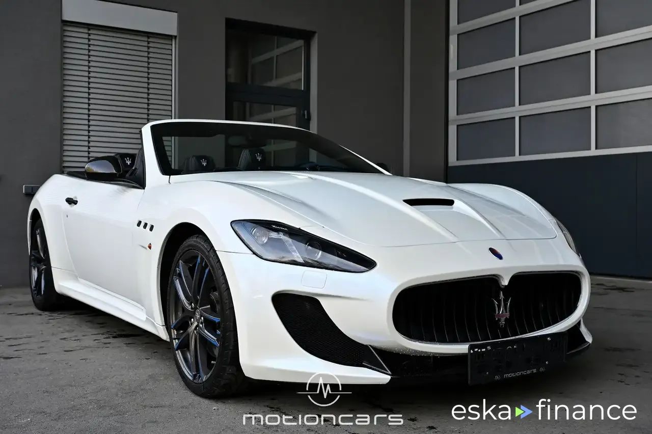 Leasing Convertible Maserati Granturismo 2015