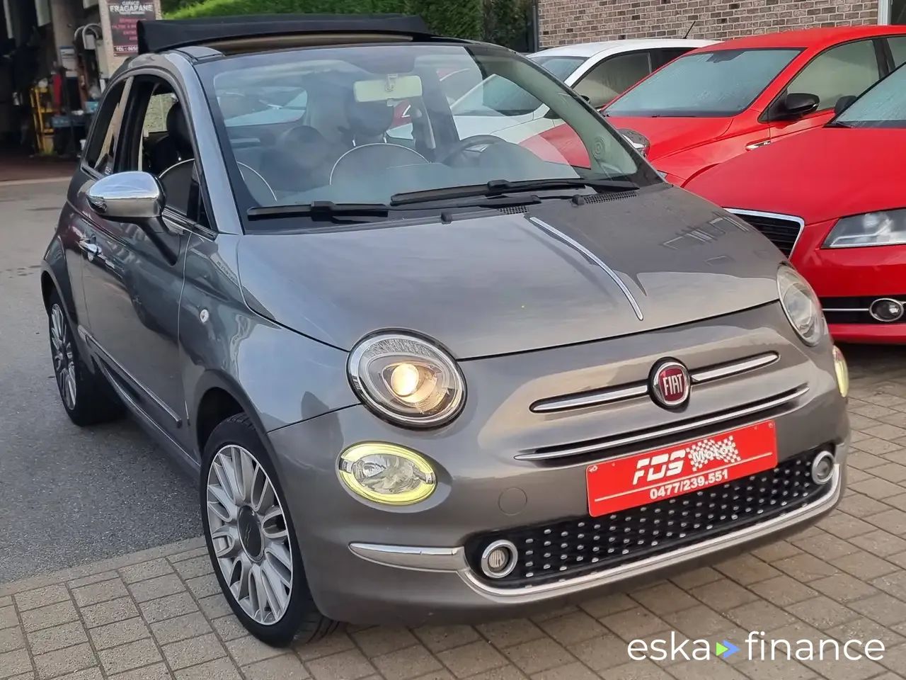 Leasing Convertible Fiat 500C 2016