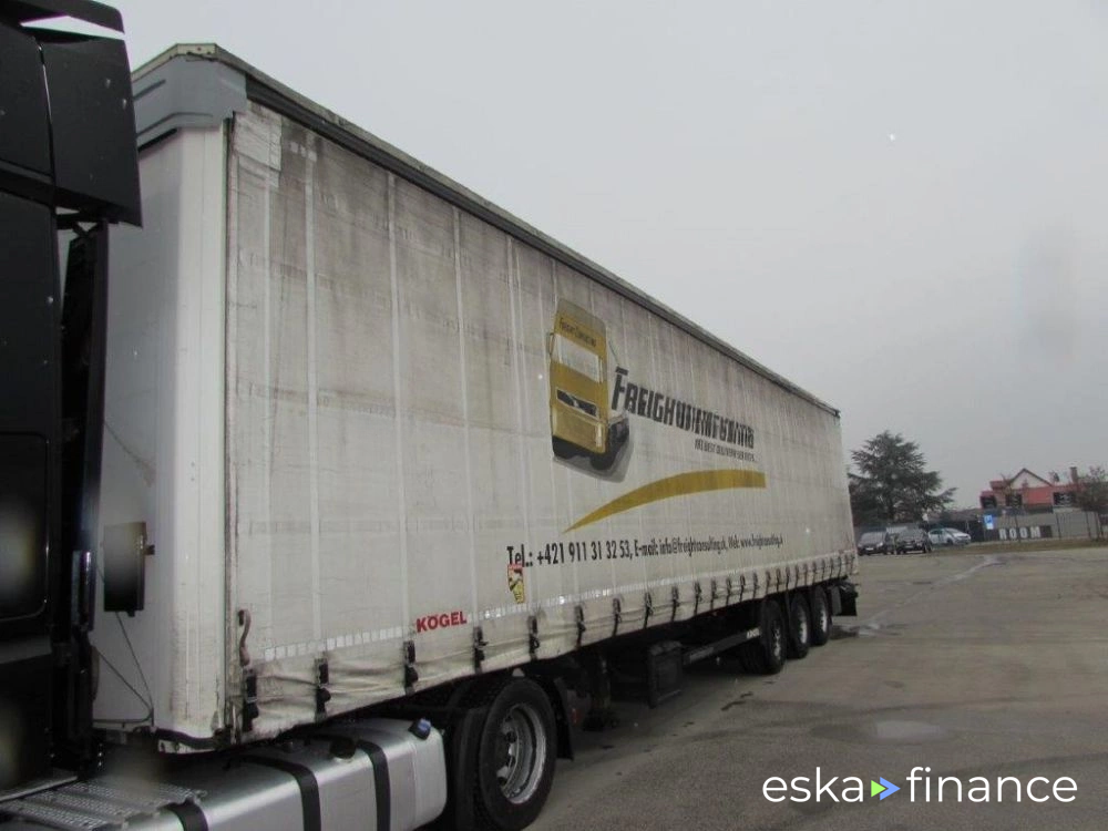 Leasing Semi-trailer Kogel SN 24 MEGA 2016