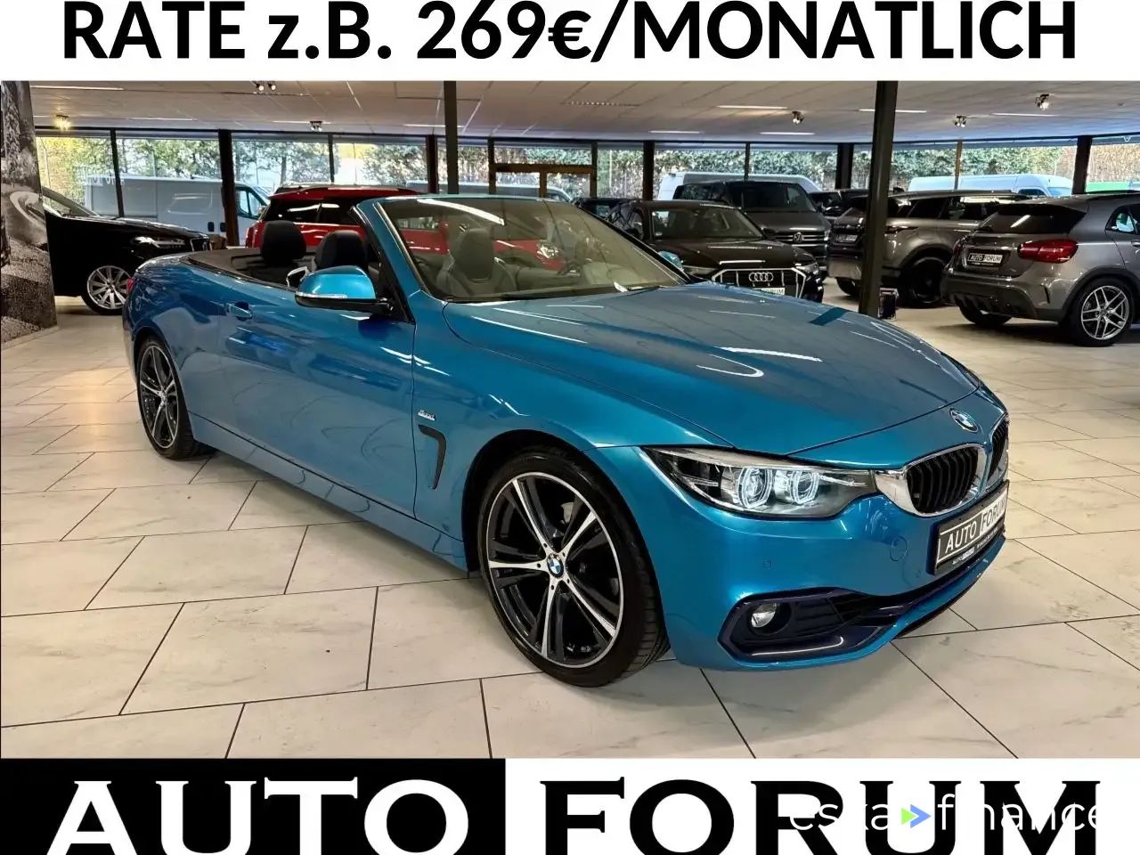 Leasing Convertible BMW 420 2018