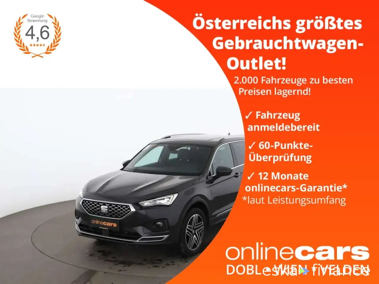 Finansowanie SUV Seat Tarraco 2019